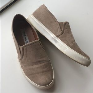 Tan Steve Madden Zelia Slip On Loafers